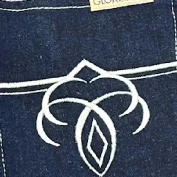 NWT Vintage Glory Days 80’s Straight Leg High Waist Mom Jeans Junior Sz 9/10 - Picture 5 of 12